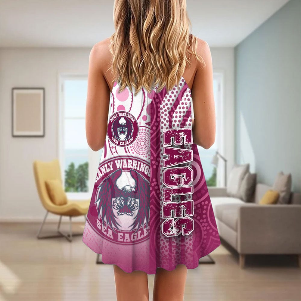 vibe-hoodie-clothing-manly-warringah-sea-eagles-sporty-style-strap-summer-dress
