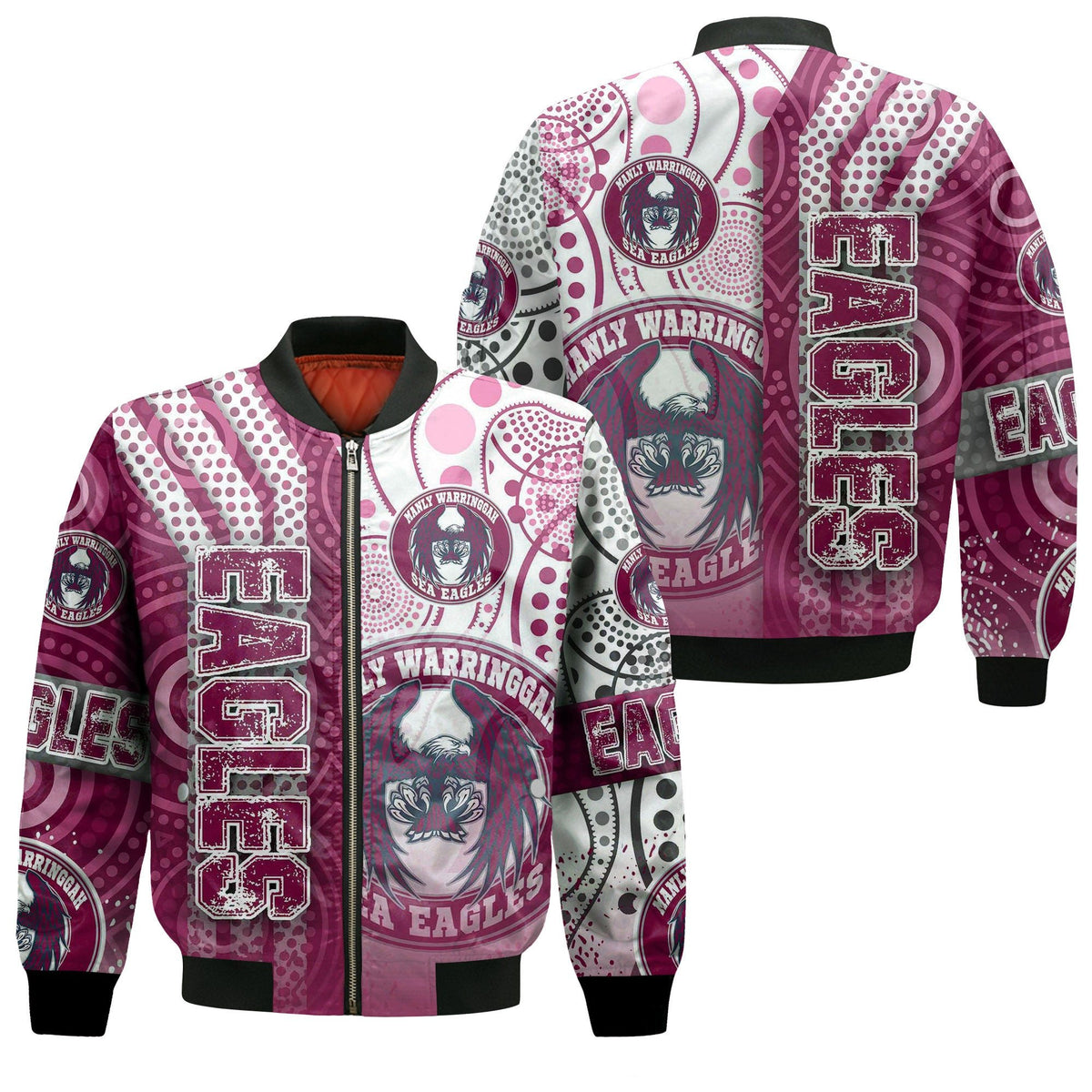 vibe-hoodie-clothing-manly-warringah-sea-eagles-sporty-style-zip-bomber-jacket