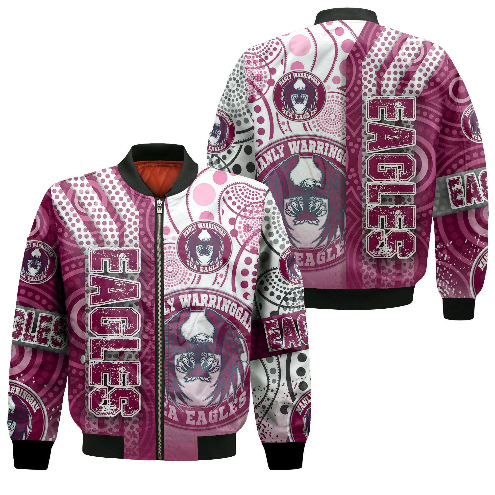 vibe-hoodie-clothing-manly-warringah-sea-eagles-sporty-style-zip-bomber-jacket