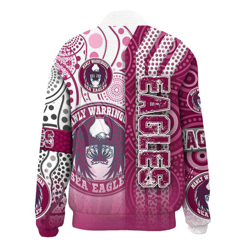 vibe-hoodie-clothing-manly-warringah-sea-eagles-sporty-style-thicken-stand-collar-jacket