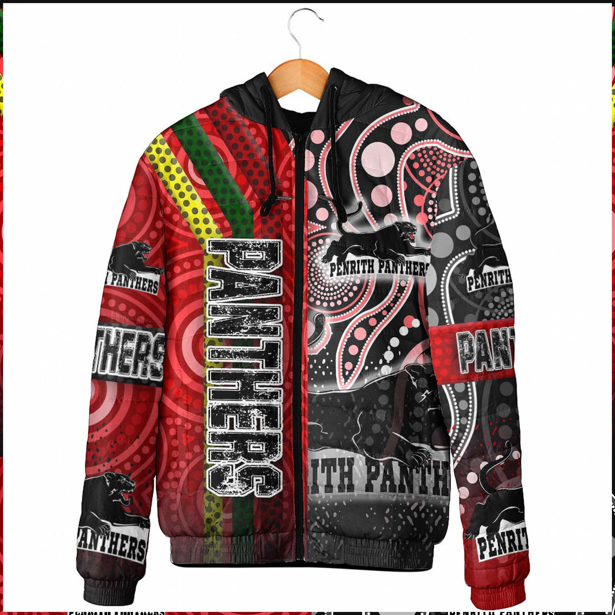 vibe-hoodie-clothing-penrith-panthers-sporty-style-hooded-padded-jacket