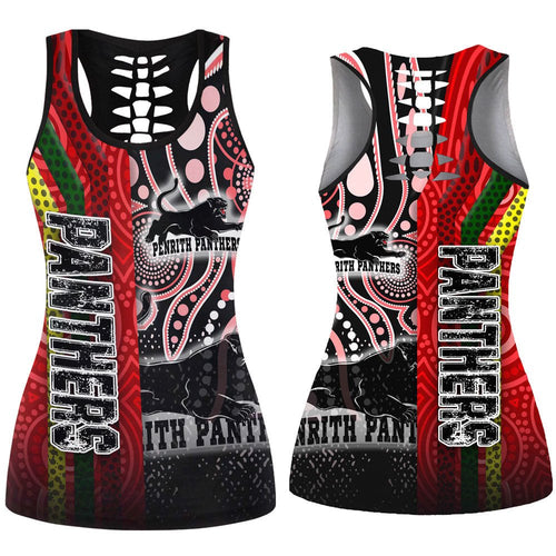 clothing-vibe-hoodie-clothing-penrith-panthers-sporty-style-hollow-tank-top