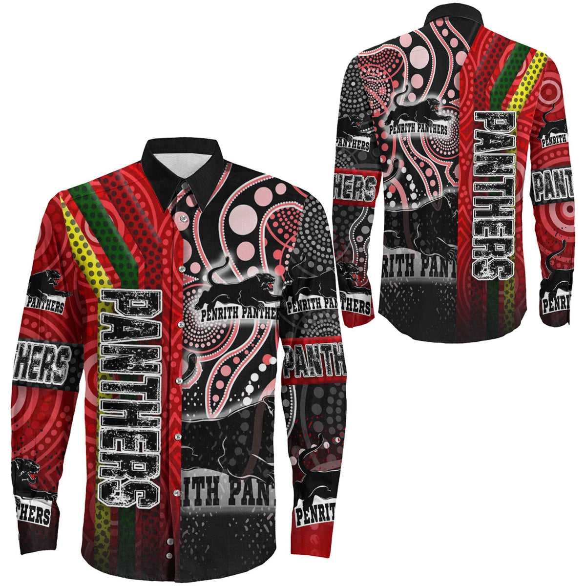 vibe-hoodie-clothing-penrith-panthers-sporty-style-long-sleeve-button-shirt