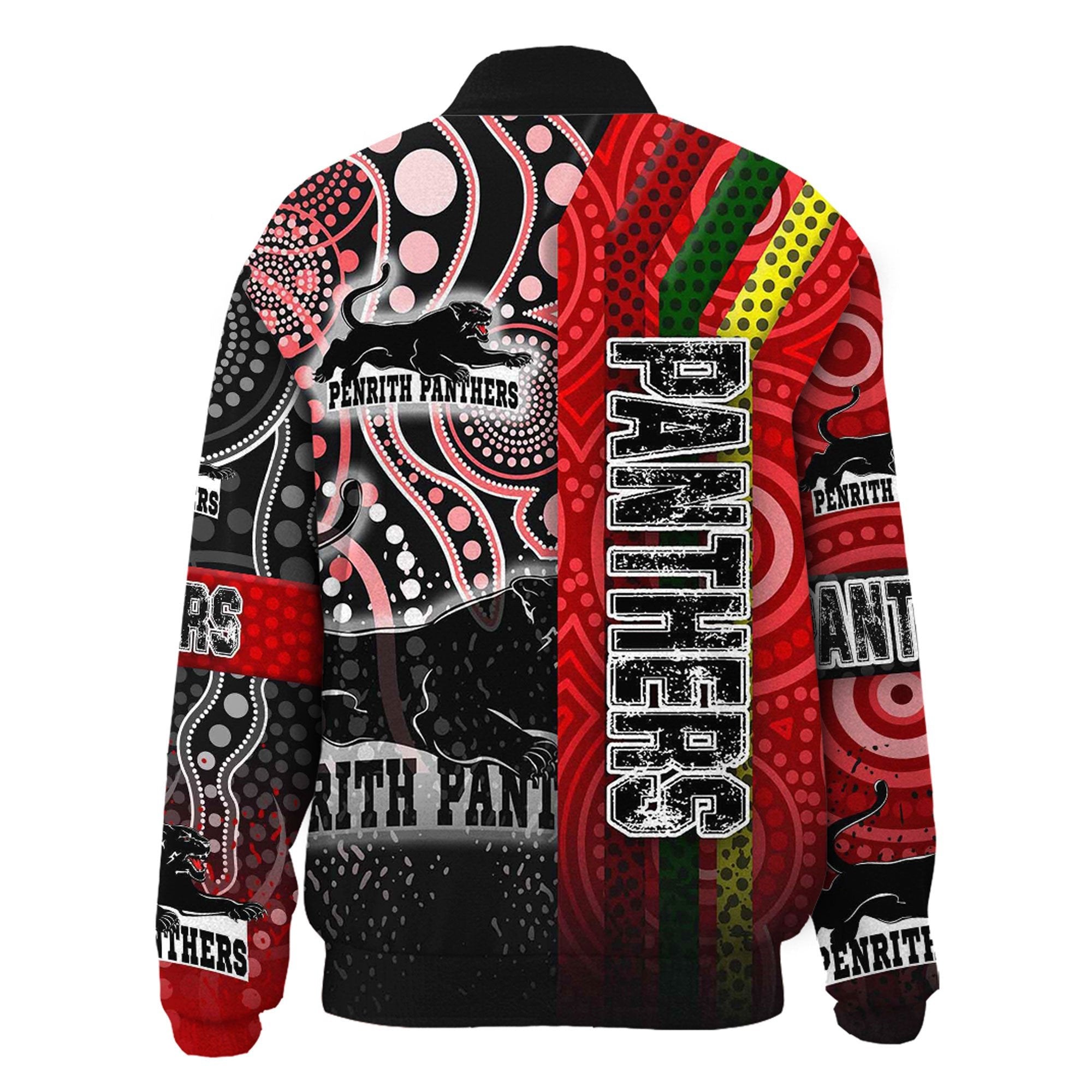 vibe-hoodie-clothing-penrith-panthers-sporty-style-thicken-stand-collar-jacket