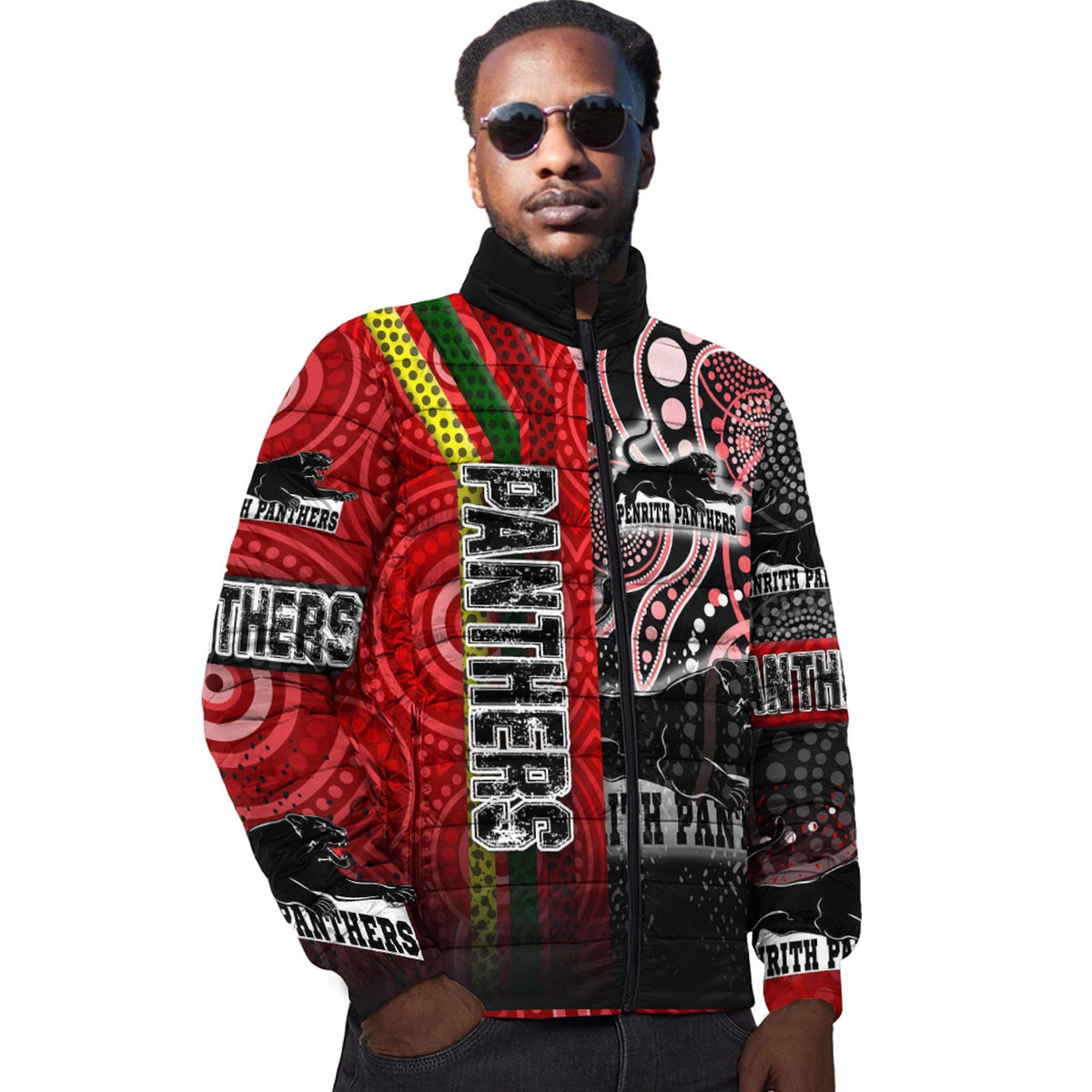 vibe-hoodie-clothing-penrith-panthers-sporty-style-padded-jacket
