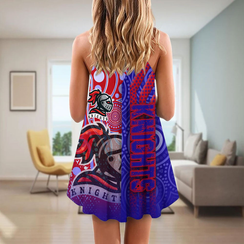 vibe-hoodie-clothing-newcastle-knights-sporty-style-strap-summer-dress