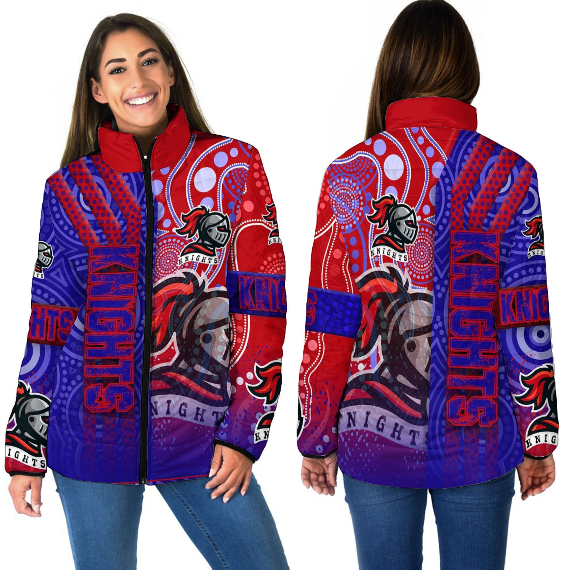 vibe-hoodie-clothing-newcastle-knights-sporty-style-womens-stretchable-turtleneck-top
