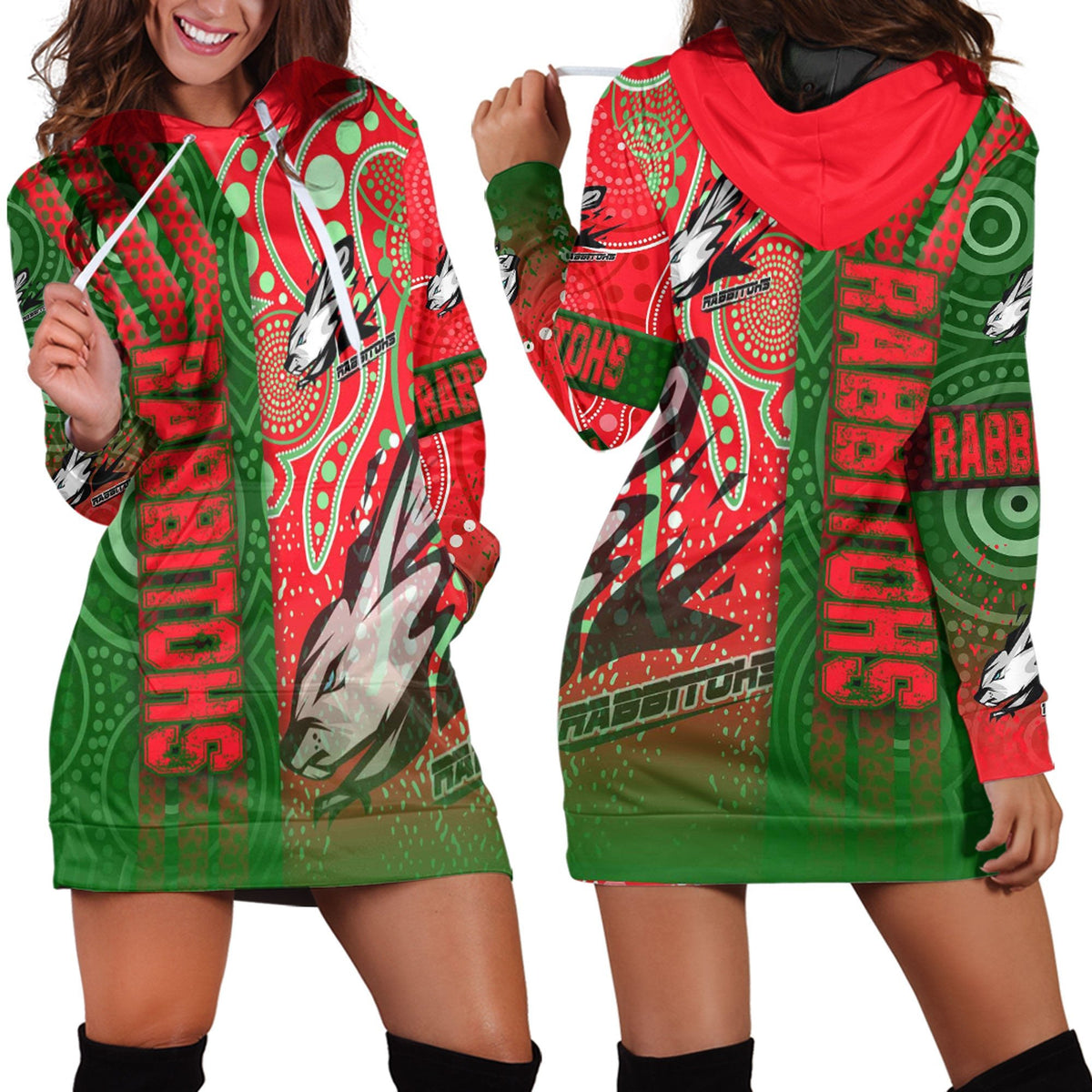 vibe-hoodie-clothing-south-sydney-rabbtiohs-sporty-style-hoodie-dress
