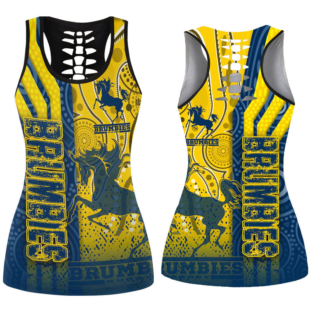 clothing-vibe-hoodie-clothing-brumbies-sporty-style-hollow-tank-top