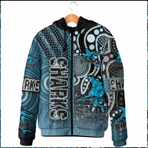 vibe-hoodie-clothing-cronulla-sutherland-sharks-sporty-style-hooded-padded-jacket