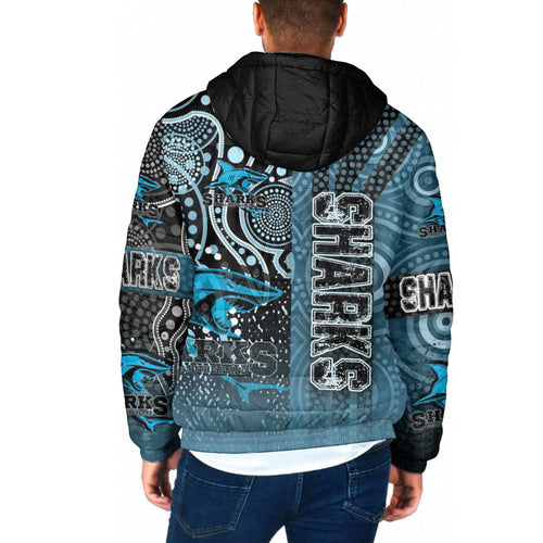 vibe-hoodie-clothing-cronulla-sutherland-sharks-sporty-style-hooded-padded-jacket