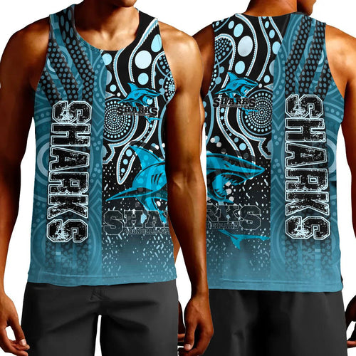 vibe-hoodie-clothing-cronulla-sutherland-sharks-sporty-style-tank-top