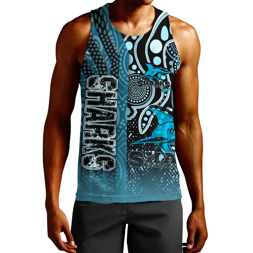 vibe-hoodie-clothing-cronulla-sutherland-sharks-sporty-style-tank-top