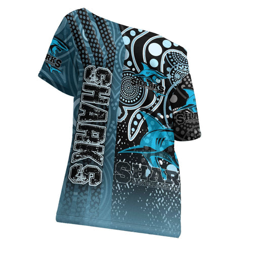 vibe-hoodie-clothing-cronulla-sutherland-sharks-sporty-style-off-shoulder-t-shirt