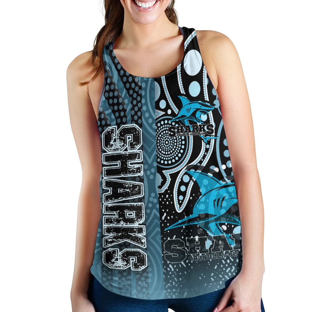 vibe-hoodie-clothing-cronulla-sutherland-sharks-sporty-style-racerback-tank