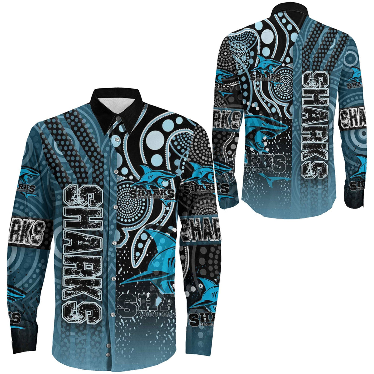 vibe-hoodie-clothing-cronulla-sutherland-sharks-sporty-style-long-sleeve-button-shirt