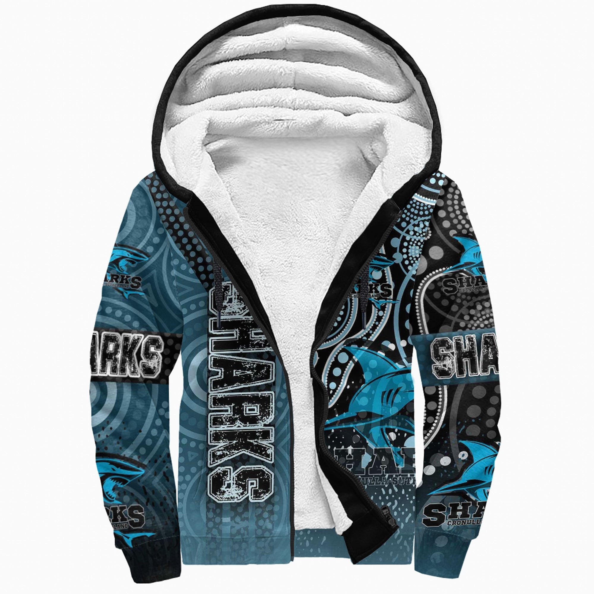 vibe-hoodie-clothing-cronulla-sutherland-sharks-sporty-style-sherpa-hoodies