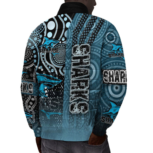 vibe-hoodie-clothing-cronulla-sutherland-sharks-sporty-style-padded-jacket