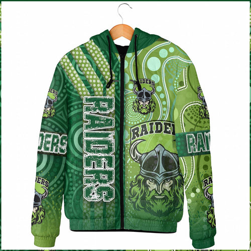 vibe-hoodie-clothing-canberra-raiders-sporty-style-hooded-padded-jacket