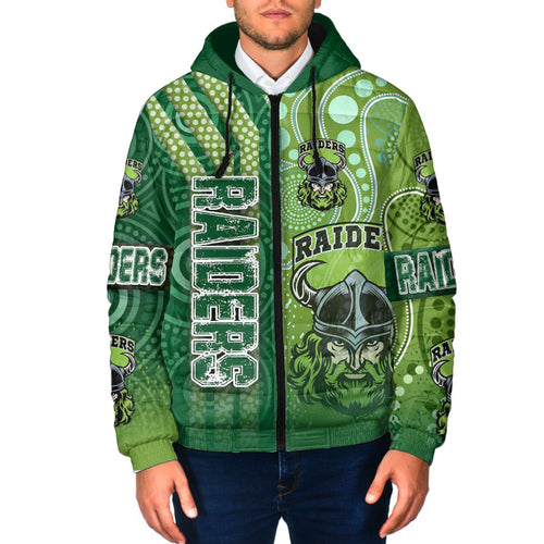 vibe-hoodie-clothing-canberra-raiders-sporty-style-hooded-padded-jacket