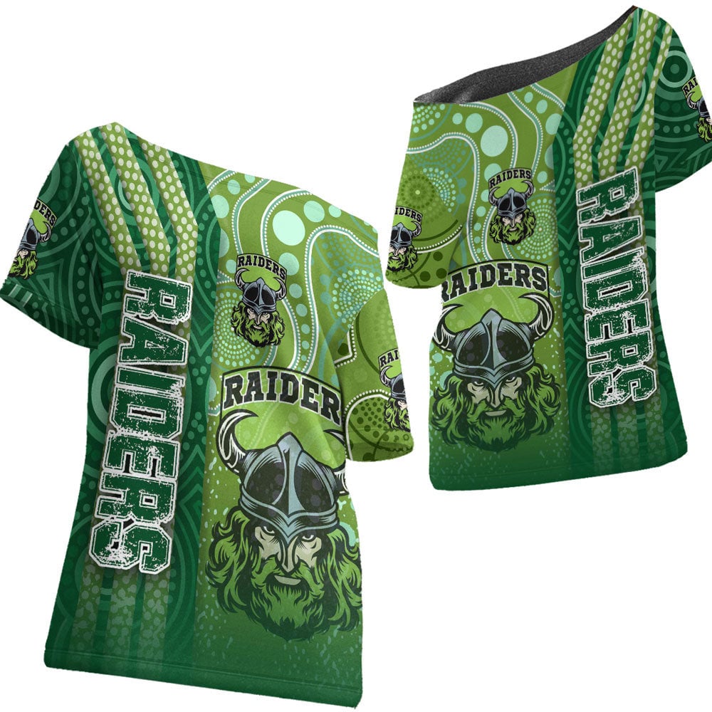vibe-hoodie-clothing-canberra-raiders-sporty-style-off-shoulder-t-shirt