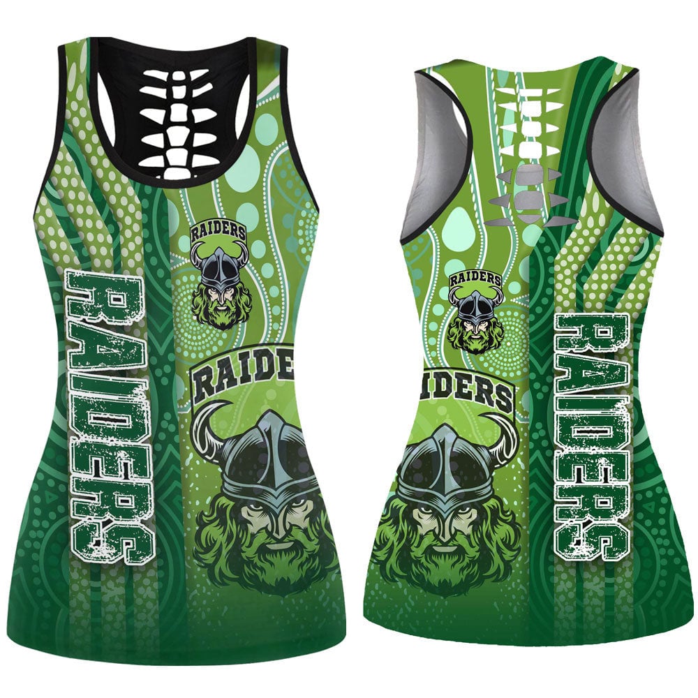 clothing-vibe-hoodie-clothing-canberra-raiders-sporty-style-hollow-tank-top