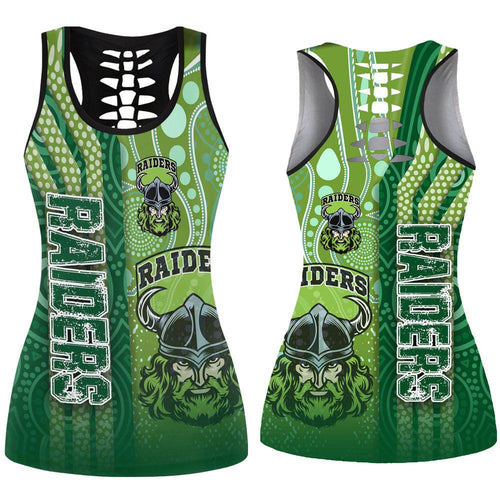 clothing-vibe-hoodie-clothing-canberra-raiders-sporty-style-hollow-tank-top