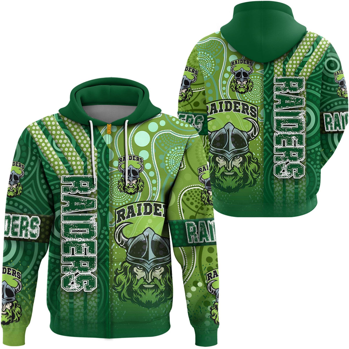 vibe-hoodie-clothing-canberra-raiders-sporty-style-zip-hoodie