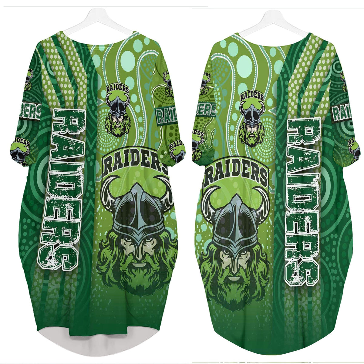 vibe-hoodie-clothing-canberra-raiders-sporty-style-batwing-pocket-dress