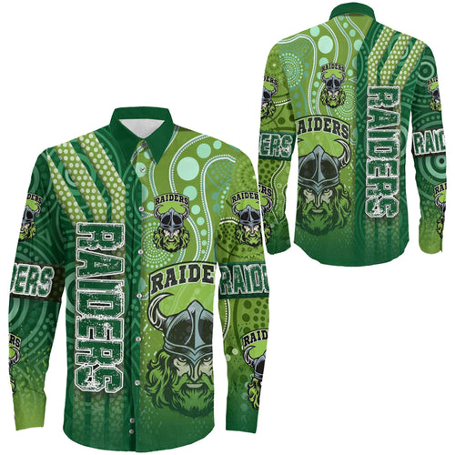 vibe-hoodie-clothing-canberra-raiders-sporty-style-long-sleeve-button-shirt