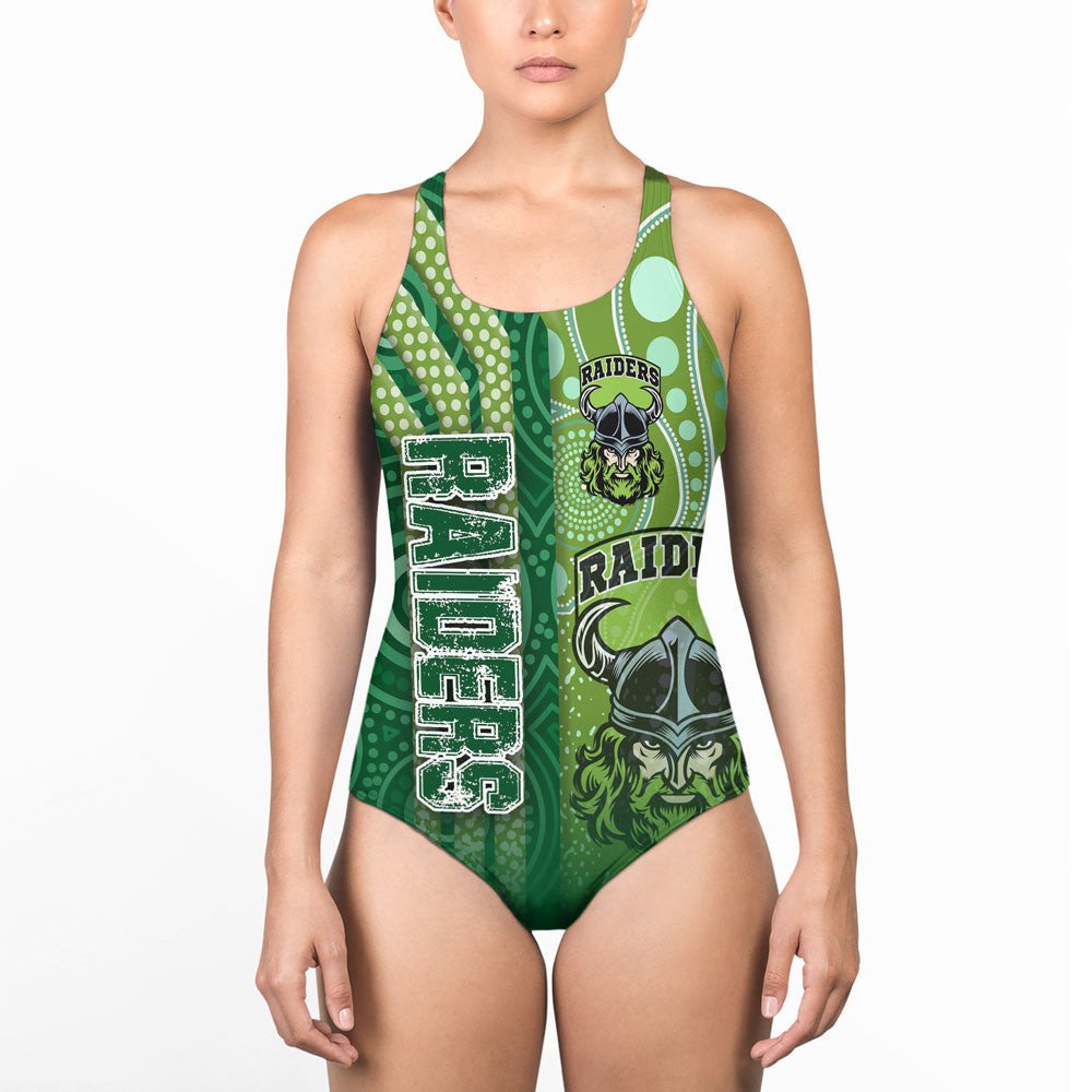 vibe-hoodie-clothing-canberra-raiders-sporty-style-women-low-cut-swimsuit
