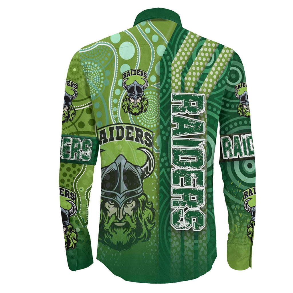 vibe-hoodie-clothing-canberra-raiders-sporty-style-long-sleeve-button-shirt