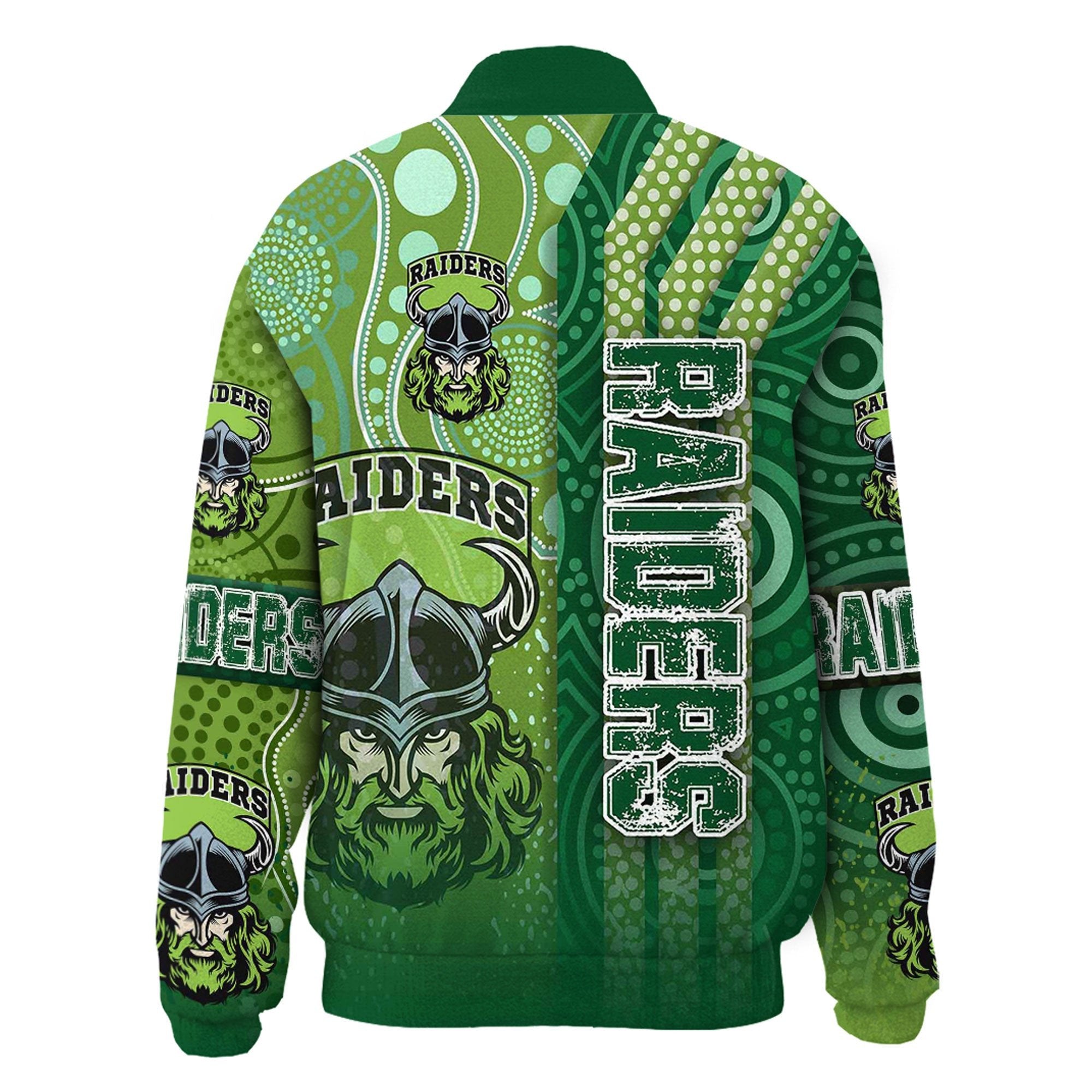 vibe-hoodie-clothing-canberra-raiders-sporty-style-thicken-stand-collar-jacket