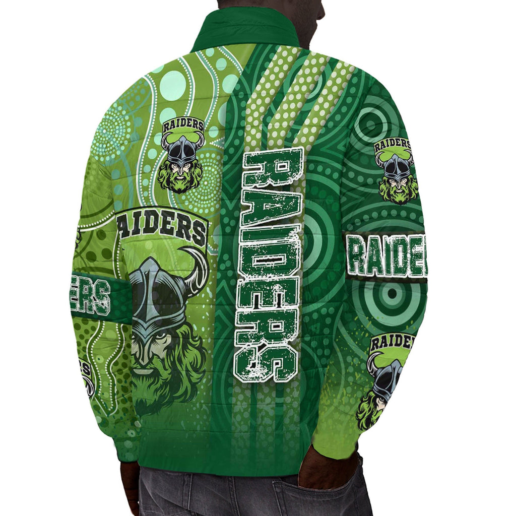 vibe-hoodie-clothing-canberra-raiders-sporty-style-padded-jacket