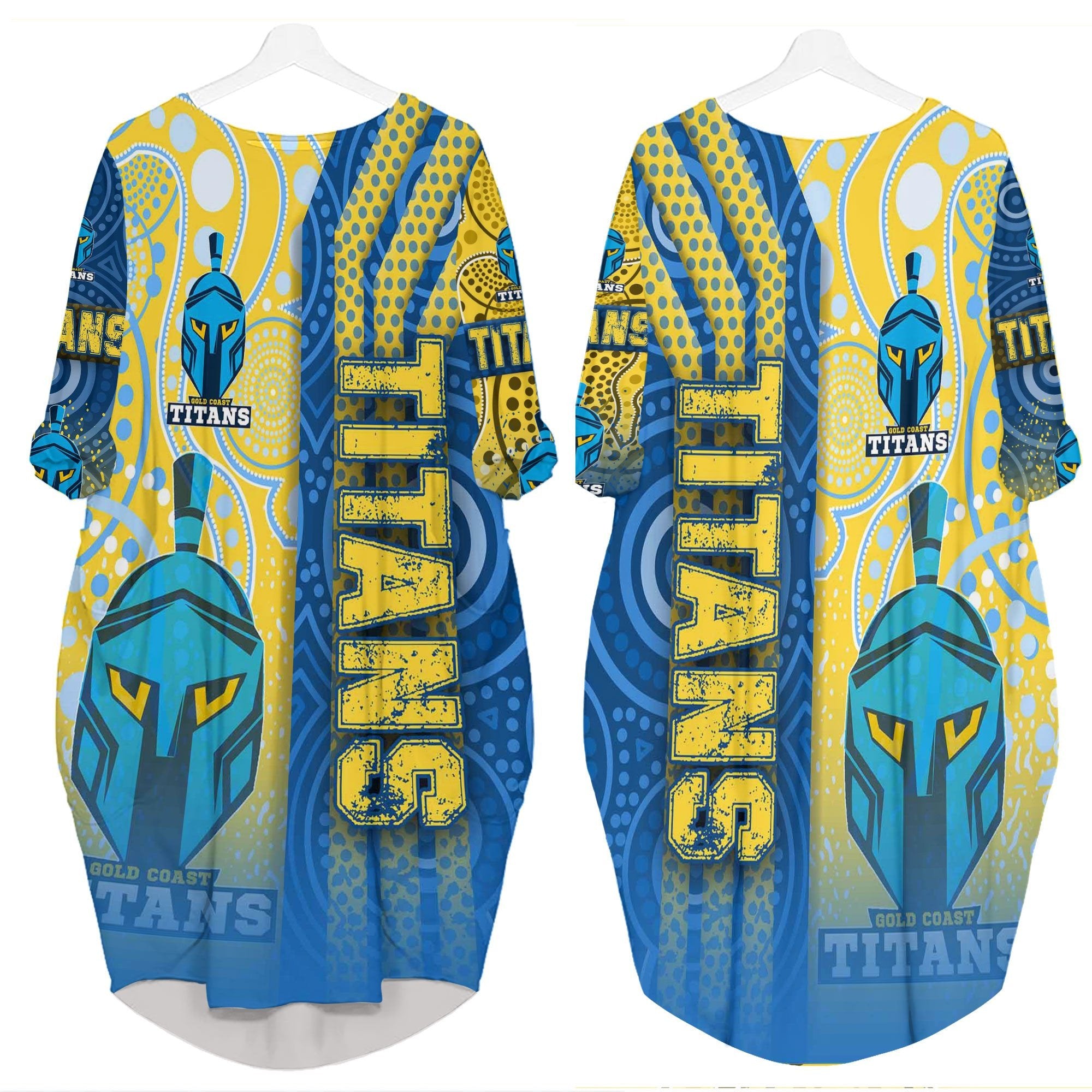 vibe-hoodie-clothing-gold-coast-titans-sporty-style-batwing-pocket-dress