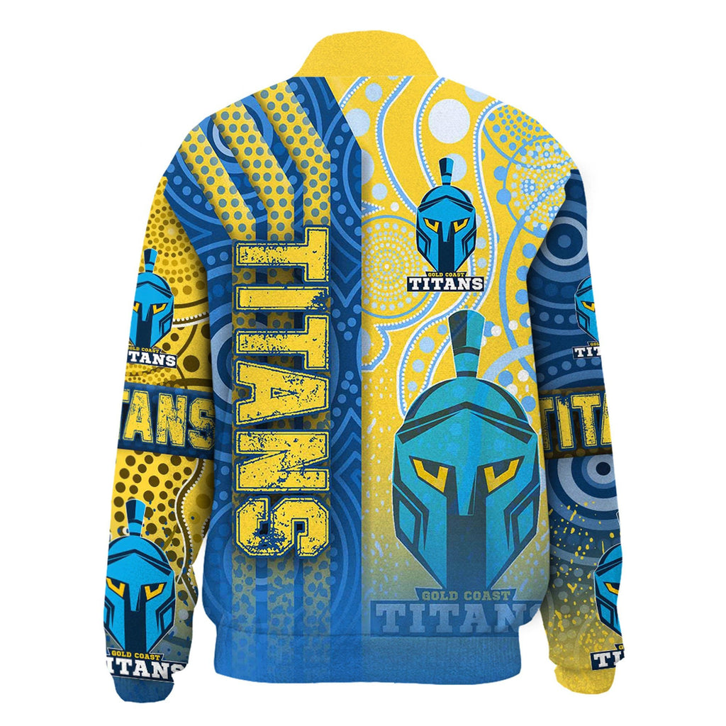 vibe-hoodie-clothing-gold-coast-titans-sporty-style-thicken-stand-collar-jacket