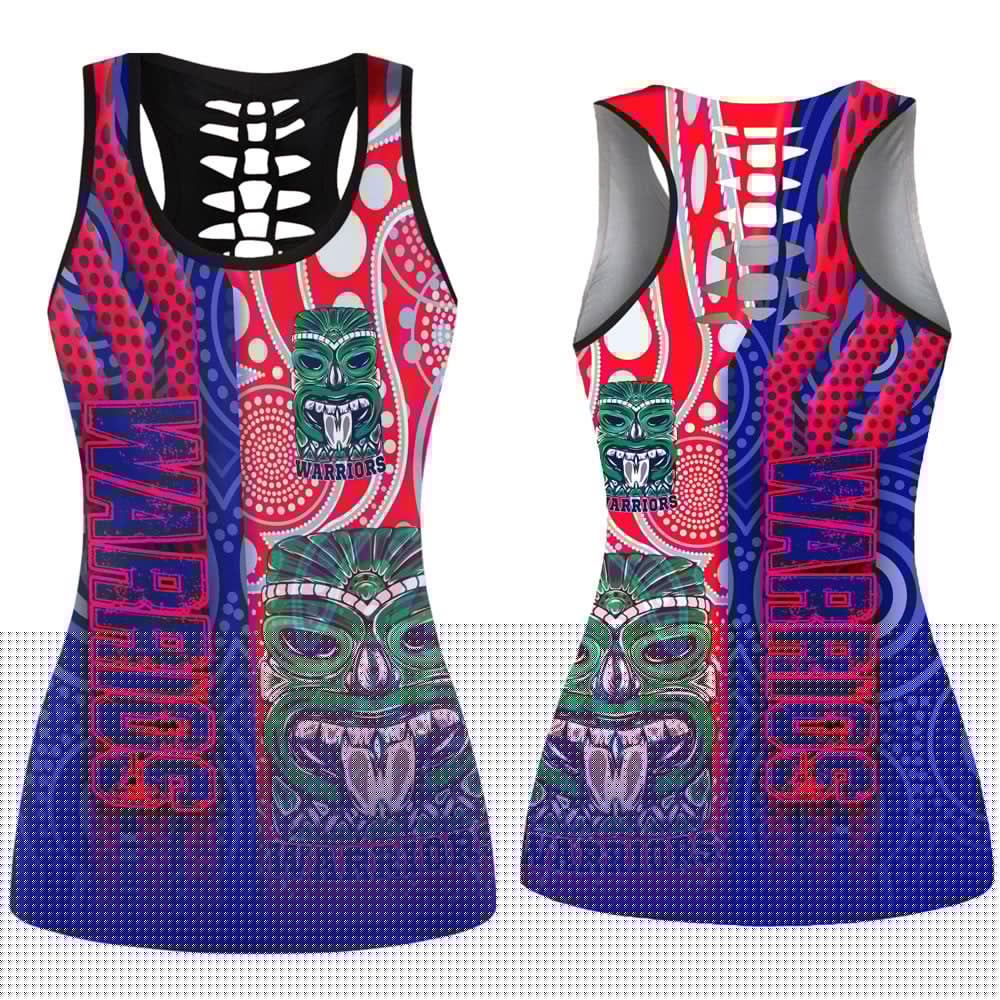 clothing-vibe-hoodie-clothing-new-zealand-warriors-sporty-style-hollow-tank-top