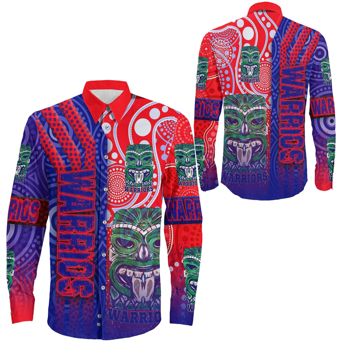 vibe-hoodie-clothing-new-zealand-warriors-sporty-style-long-sleeve-button-shirt