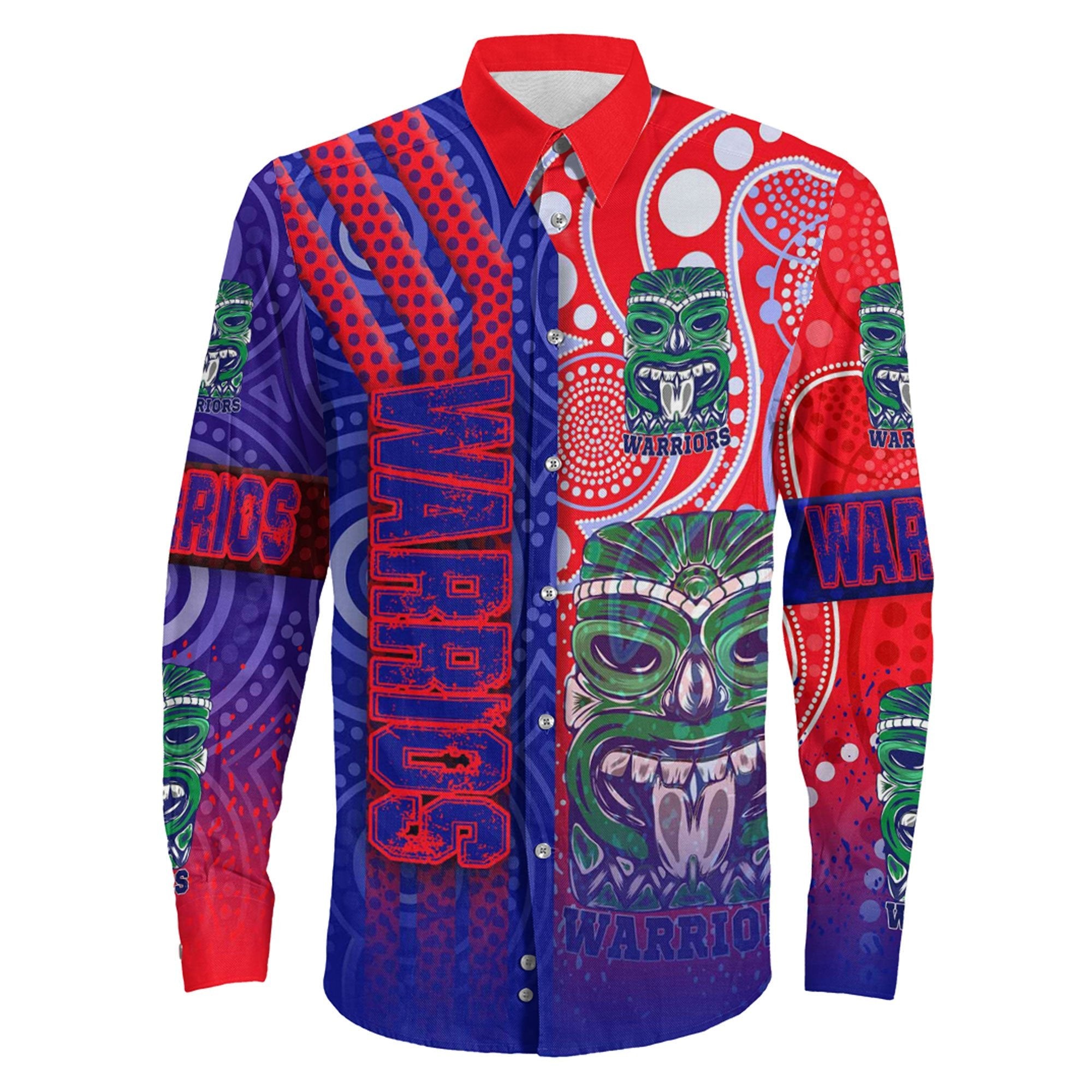 vibe-hoodie-clothing-new-zealand-warriors-sporty-style-long-sleeve-button-shirt