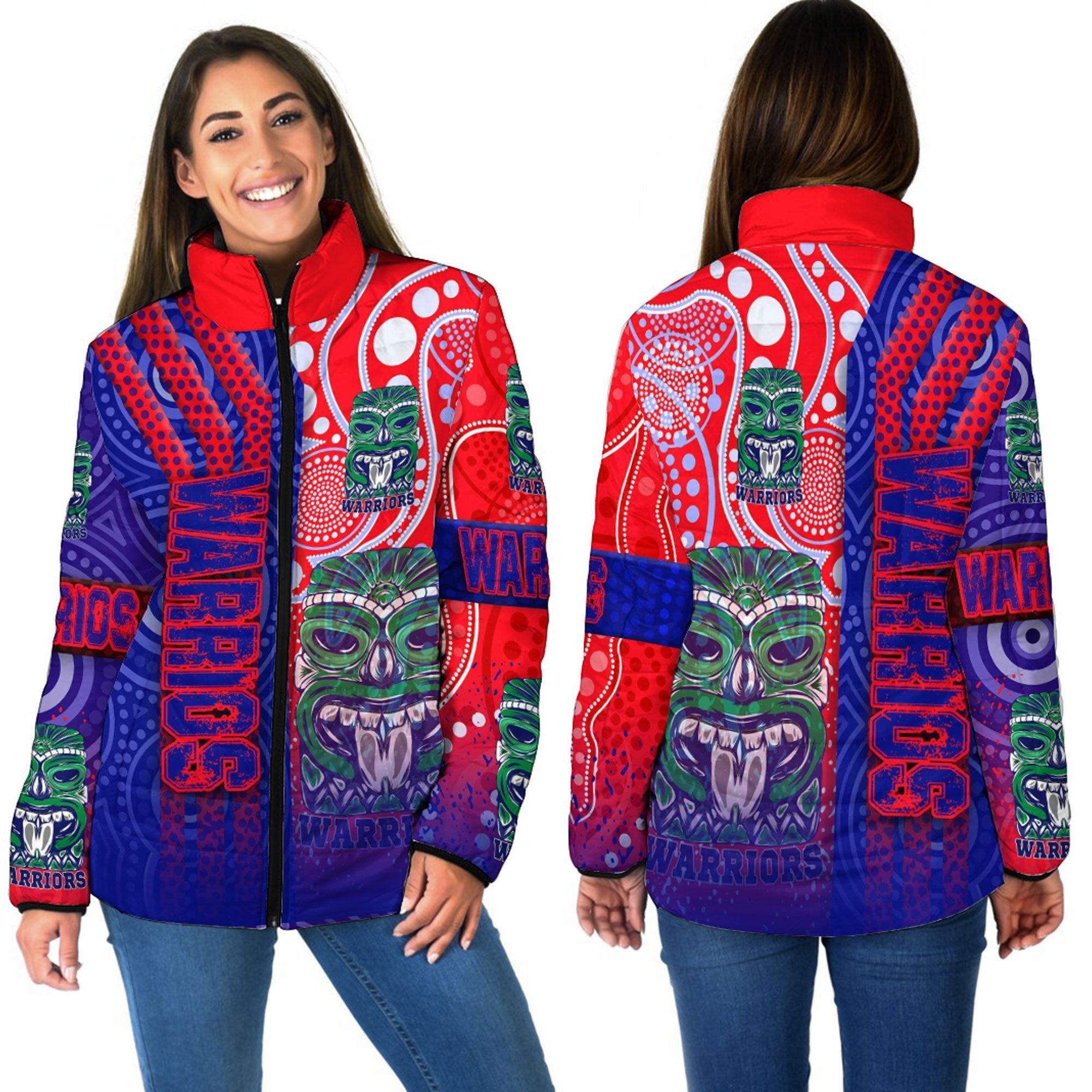 vibe-hoodie-clothing-new-zealand-warriors-sporty-style-women-padded-jacket
