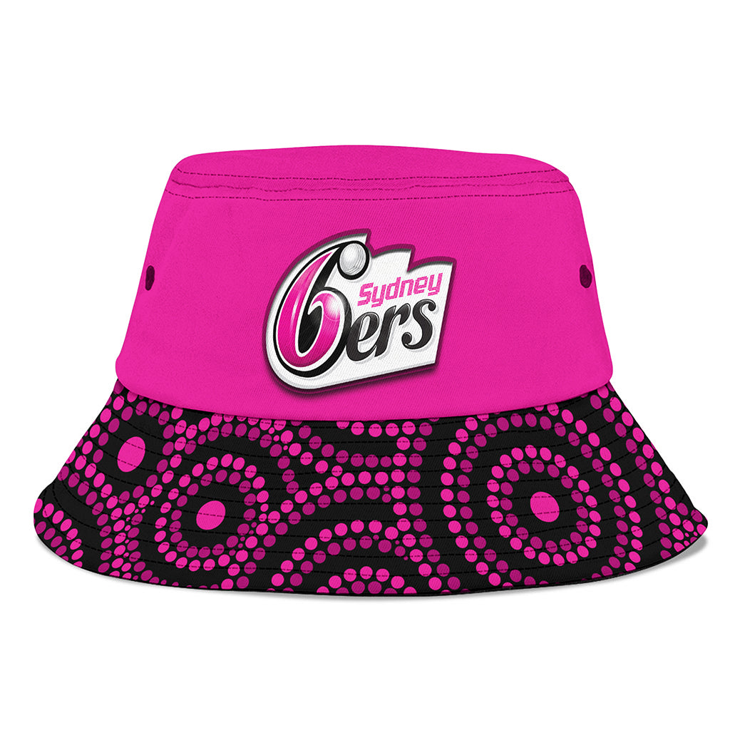 sydney-sixers-cricket-bucket-hat-indigenous-style