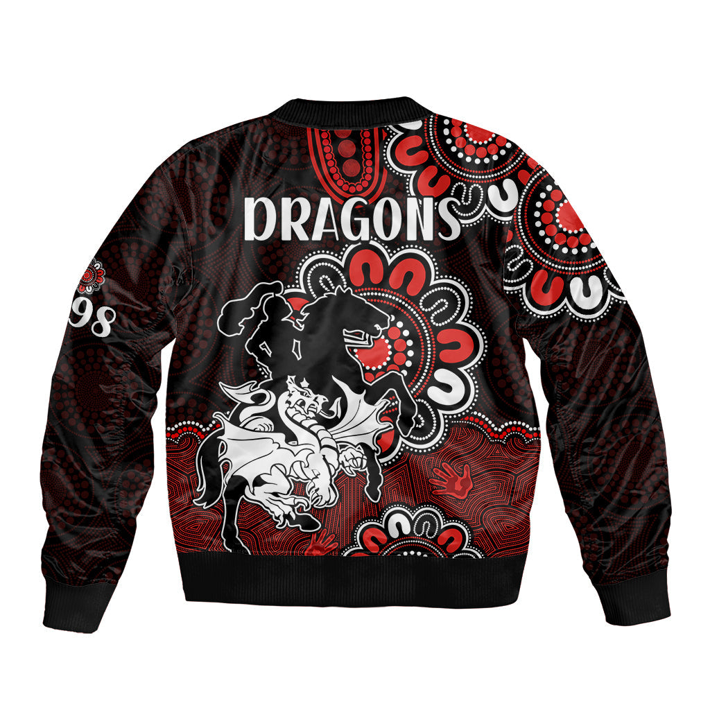 nrl-st-george-illawarra-dragons-rugby-saints-1998-aboriginal-sleeve-zip-bomber-jacket
