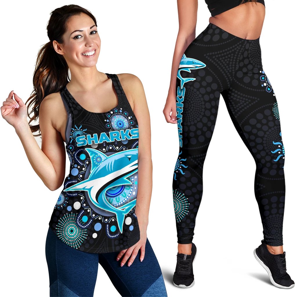 combo-racerback-tank-and-legging-cronulla-sharks-indigenous