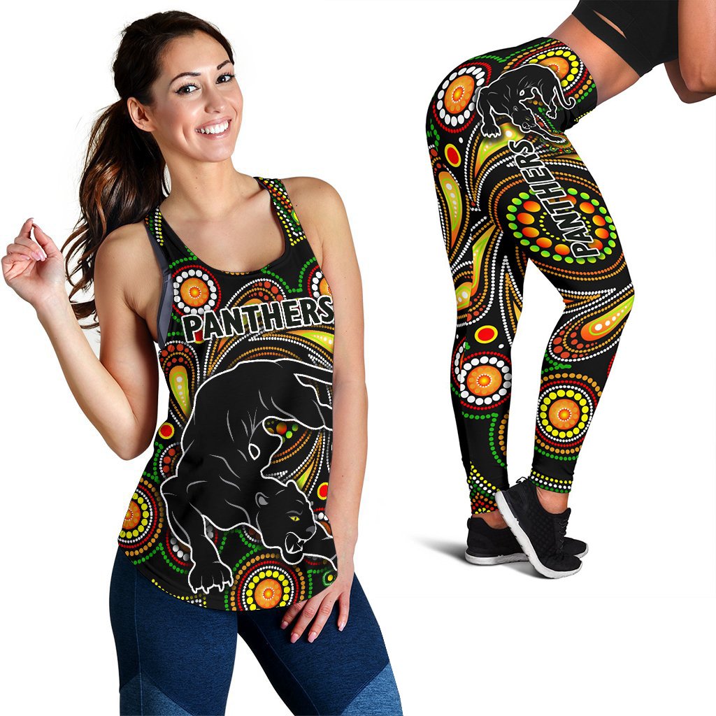 combo-racerback-tank-and-legging-penrith-panthers-indigenous-vibes