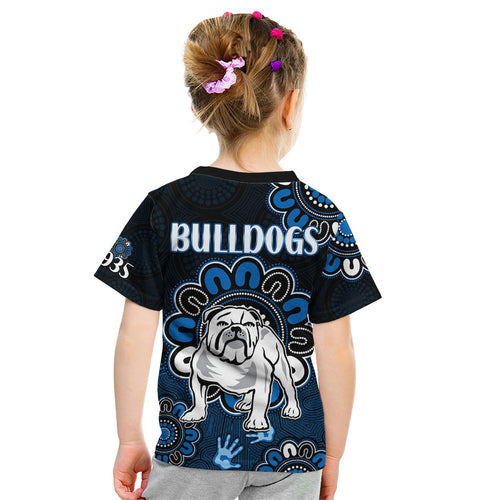 nrl-canterbury-bankstown-bulldogs-rugby-berries-1935-aboriginal-no2-kid-t-shirt