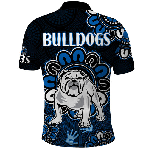 nrl-canterbury-bankstown-bulldogs-rugby-berries-1935-aboriginal-no2-polo-shirt
