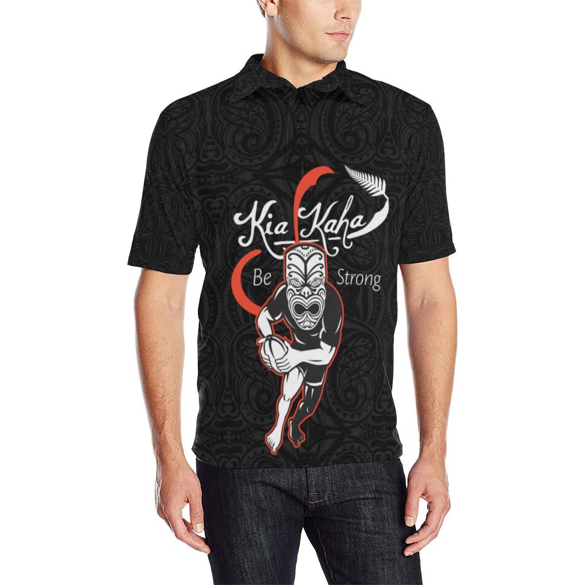 rugby-be-strong-version-black-polo-t-shirt