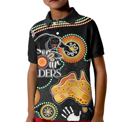 personalised-naidoc-week-2023-nrl-panther-for-our-elders-kid-polo-shirt