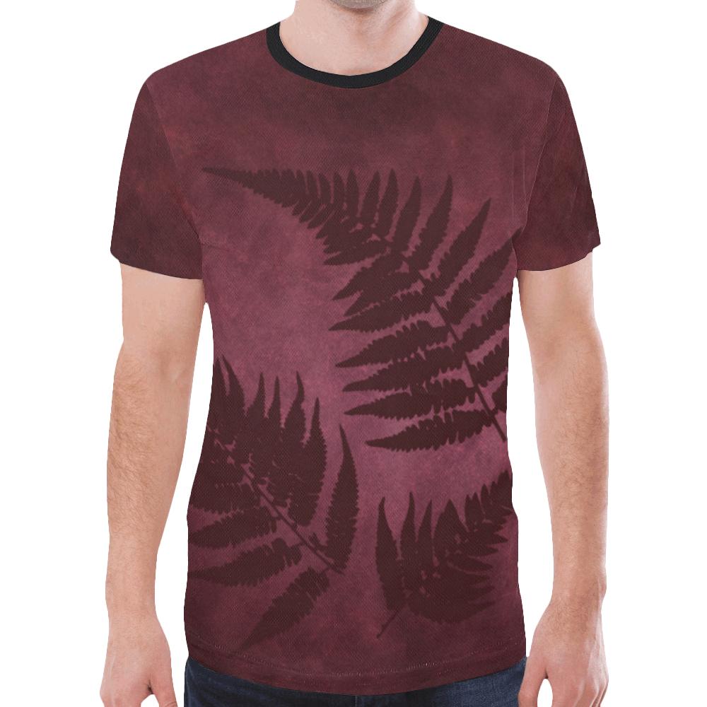 new-zealand-burgundy-fern-t-shirt
