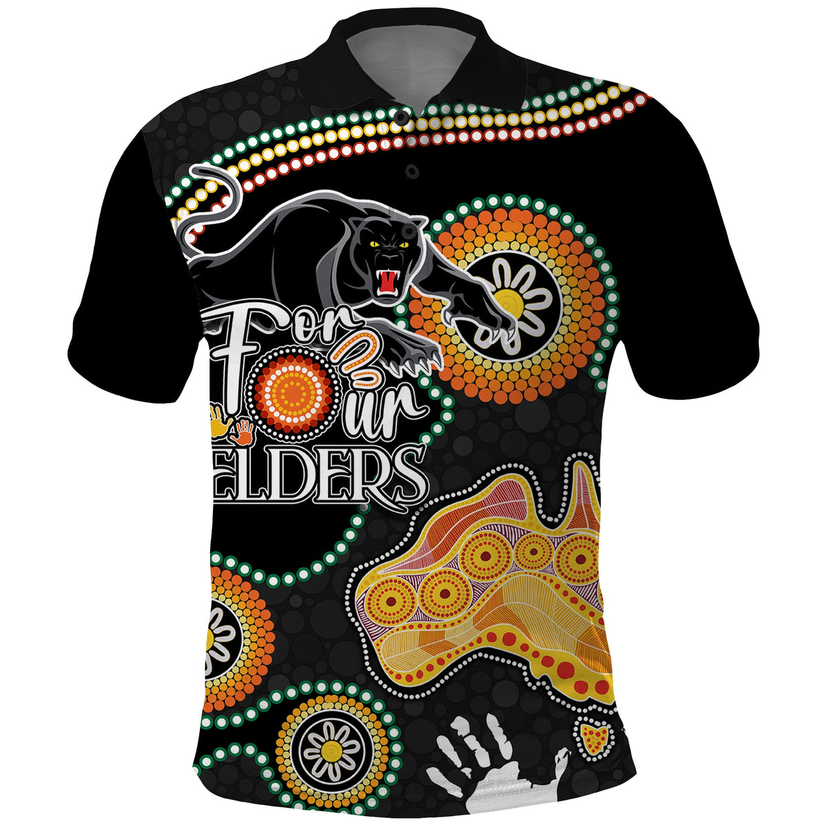 personalised-naidoc-week-2023-nrl-panther-for-our-elders-polo-shirt